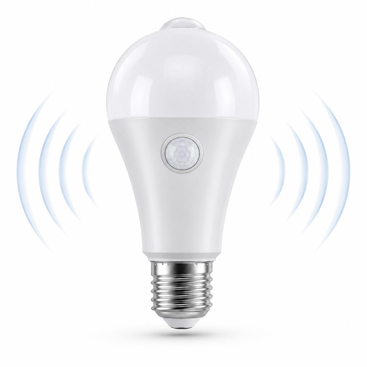 Đèn LED Bulb cảm biến tự động bật tắt, tiện lợi khi sử dụng